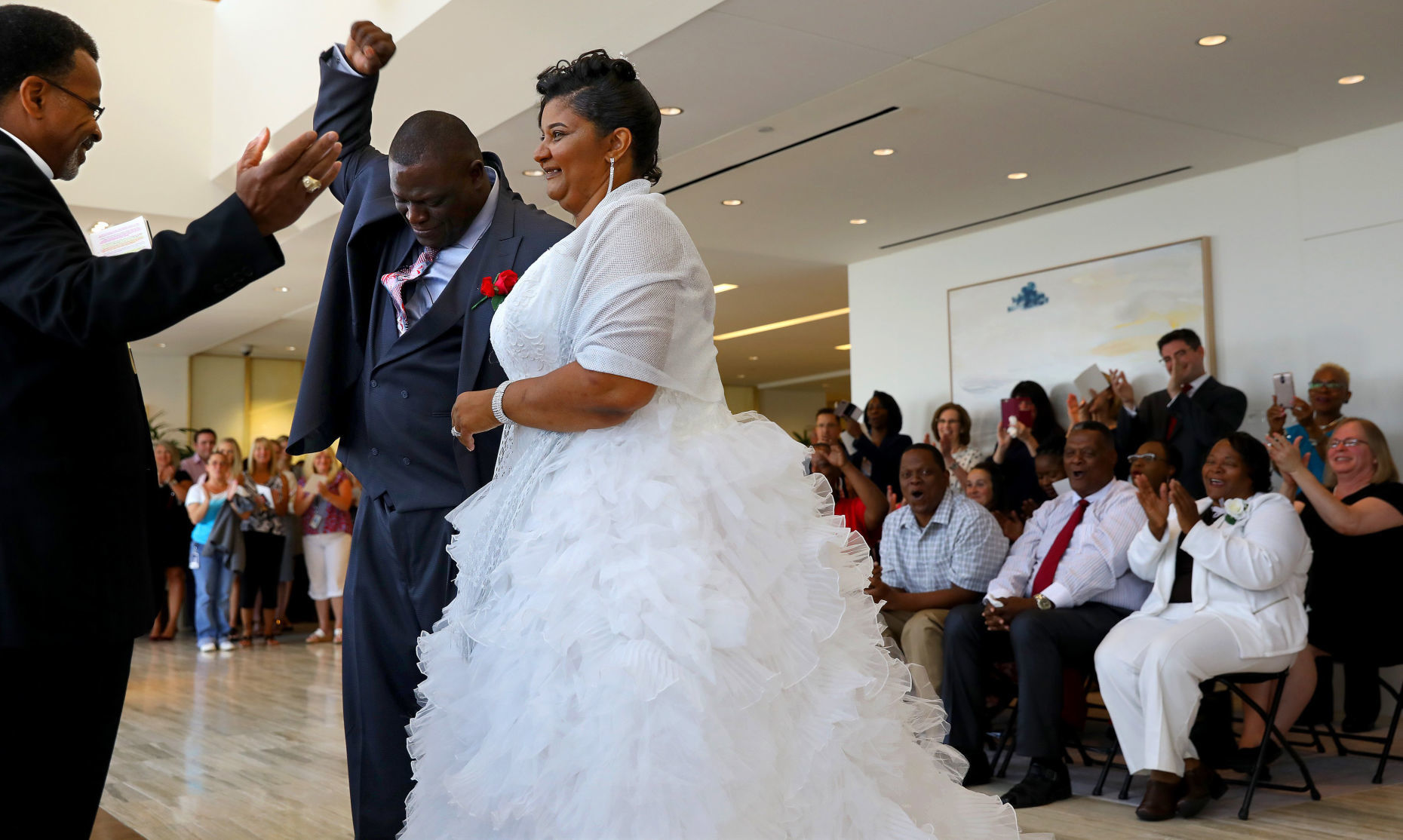 Exonerated man marries soon after release